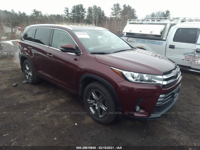 TOYOTA HIGHLANDER 2017 5tddzrfh9hs388279