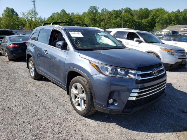 TOYOTA HIGHLANDER 2017 5tddzrfh9hs480427