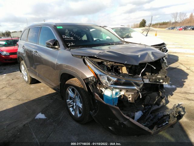 TOYOTA HIGHLANDER 2018 5tddzrfh9js491532