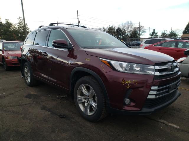 TOYOTA HIGHLANDER 2018 5tddzrfh9js869610