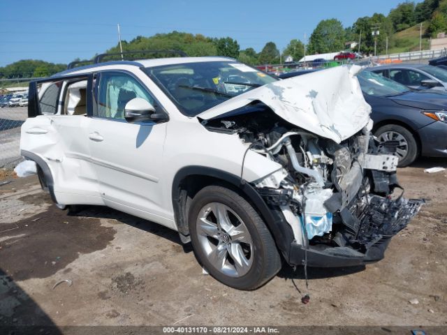 TOYOTA HIGHLANDER 2018 5tddzrfh9js872703