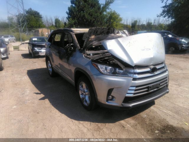 TOYOTA HIGHLANDER 2019 5tddzrfh9ks700754