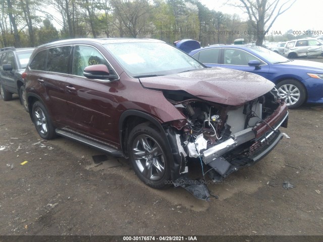 TOYOTA HIGHLANDER 2019 5tddzrfh9ks723838