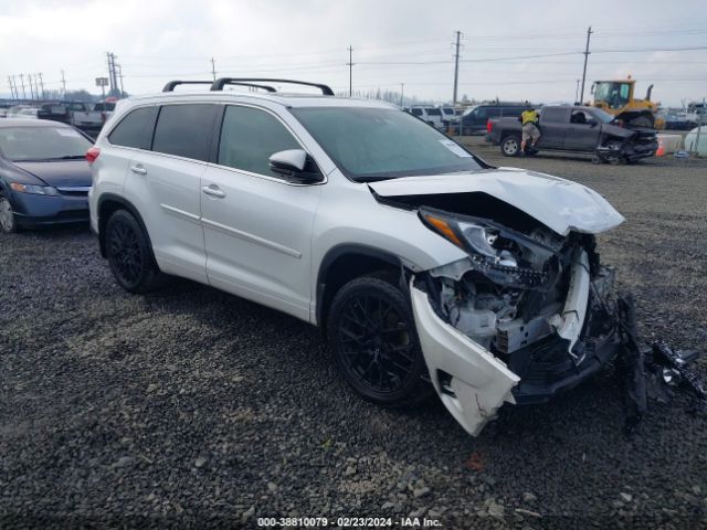 TOYOTA HIGHLANDER 2019 5tddzrfh9ks921741