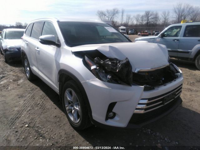 TOYOTA HIGHLANDER 2019 5tddzrfh9ks951127