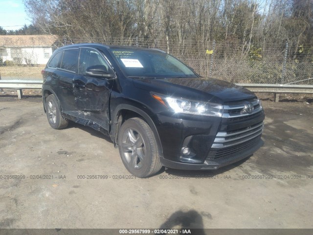 TOYOTA HIGHLANDER 2019 5tddzrfh9ks990185