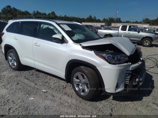 TOYOTA HIGHLANDER 2017 5tddzrfhxhs361639