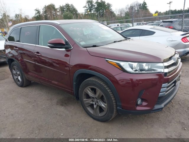 TOYOTA HIGHLANDER 2017 5tddzrfhxhs367263