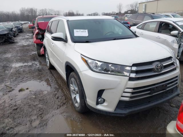 TOYOTA HIGHLANDER 2017 5tddzrfhxhs378411