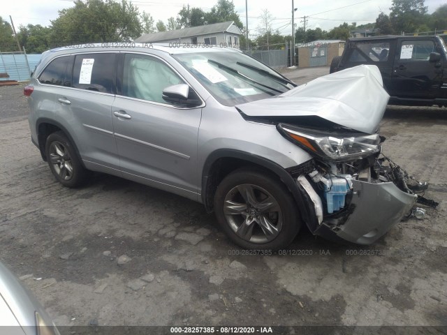 TOYOTA HIGHLANDER 2017 5tddzrfhxhs407518