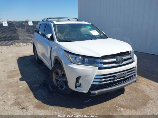 TOYOTA HIGHLANDER 2017 5tddzrfhxhs408362