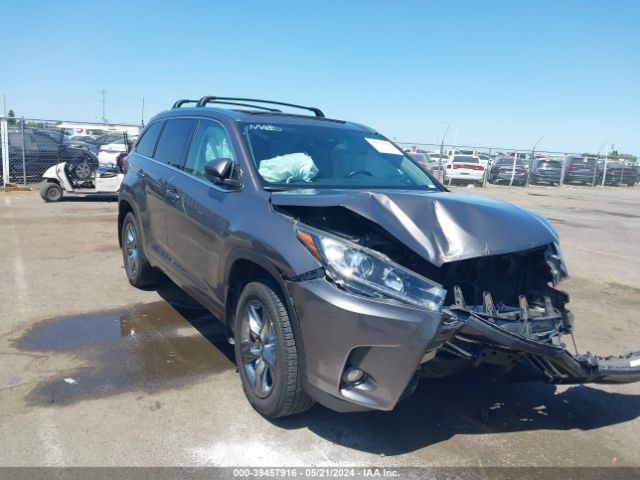 TOYOTA HIGHLANDER 2018 5tddzrfhxjs490552