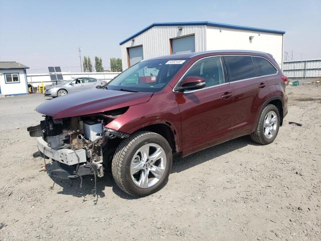 TOYOTA HIGHLANDER 2018 5tddzrfhxjs497758