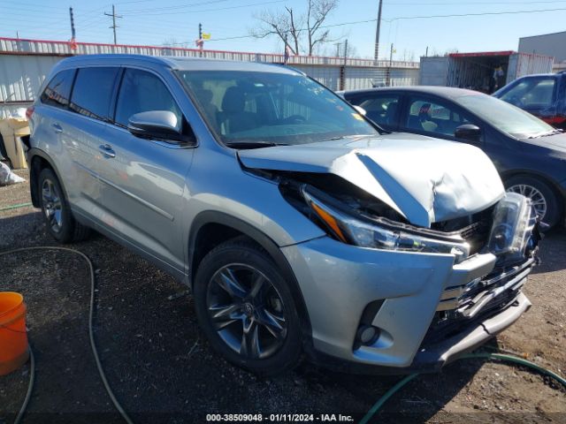 TOYOTA HIGHLANDER 2018 5tddzrfhxjs818102