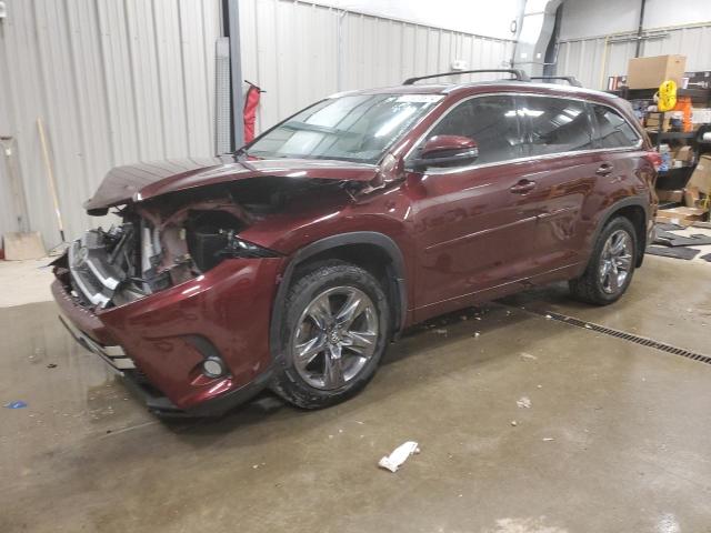 TOYOTA HIGHLANDER 2018 5tddzrfhxjs862035