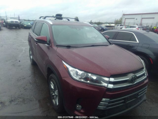 TOYOTA HIGHLANDER 2018 5tddzrfhxjs871530