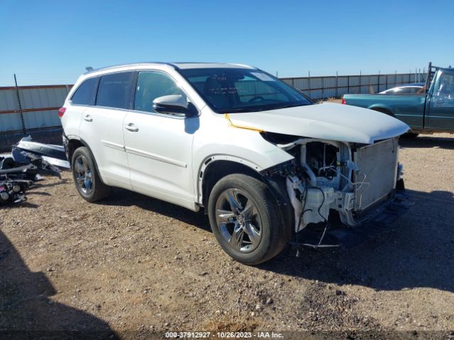 TOYOTA HIGHLANDER 2019 5tddzrfhxks924986