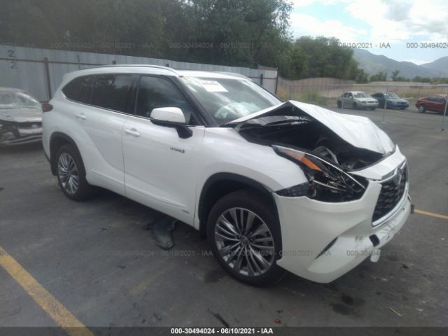 TOYOTA HIGHLANDER 2021 5tdebrch1ms018452