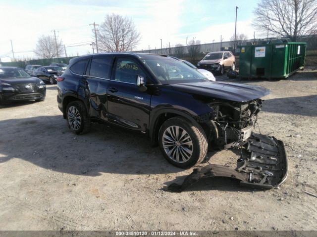 TOYOTA HIGHLANDER 2021 5tdebrch4ms027727