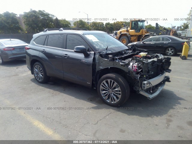 TOYOTA HIGHLANDER 2021 5tdebrch4ms029896