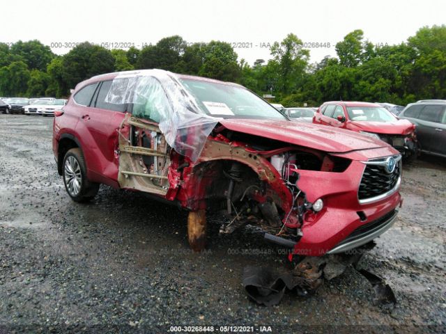 TOYOTA HIGHLANDER 2021 5tdebrch4ms033253