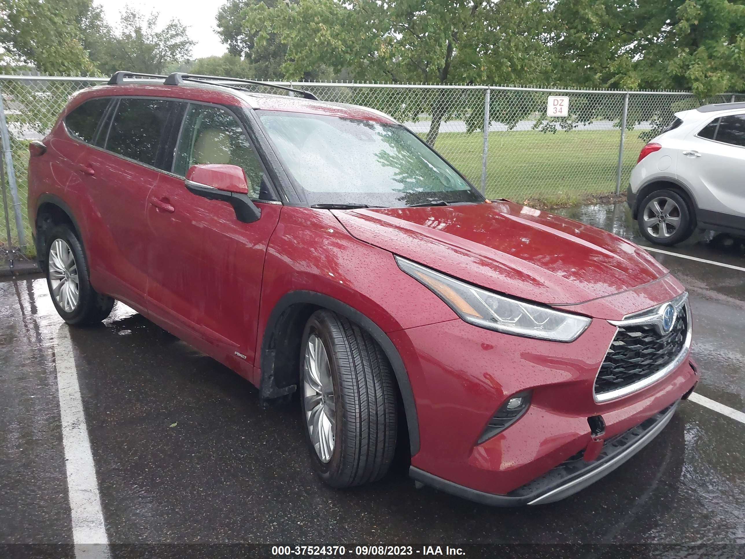 TOYOTA HIGHLANDER 2023 5tdebrch4ps113978