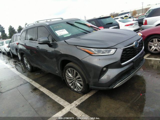 TOYOTA HIGHLANDER 2020 5tdebrch7ls011357