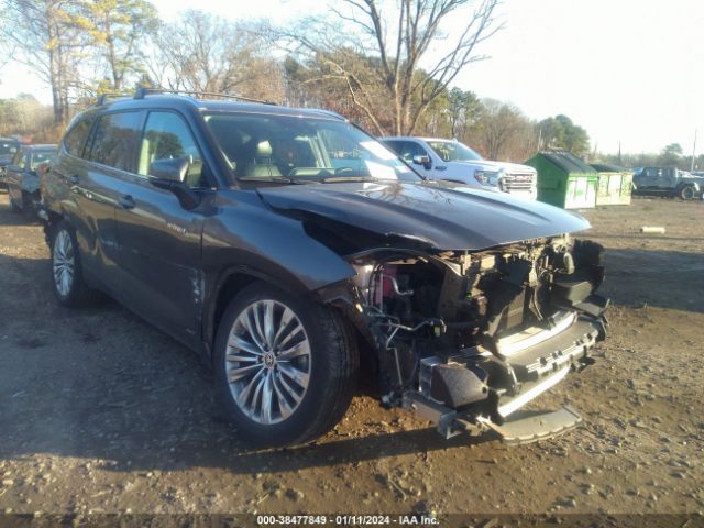 TOYOTA HIGHLANDER 2021 5tdebrch7ms029827