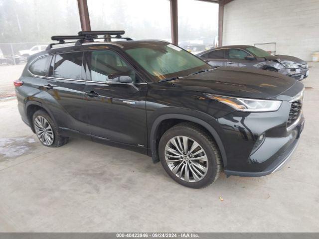 TOYOTA HIGHLANDER 2021 5tdebrchxms024847