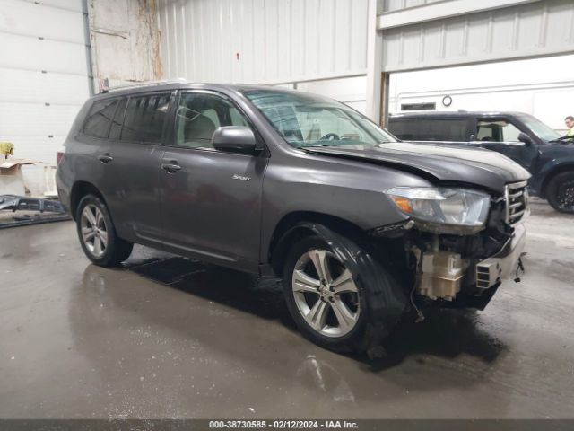 TOYOTA HIGHLANDER 2010 5tdek3eh9as003798