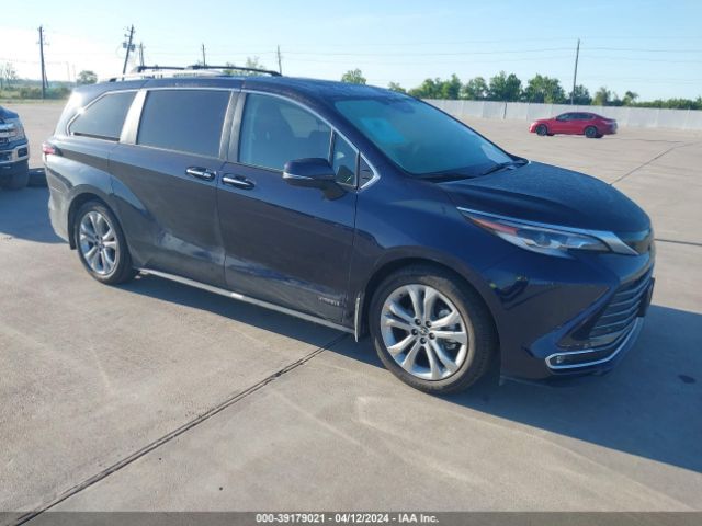 TOYOTA SIENNA 2021 5tderkec6ms031539