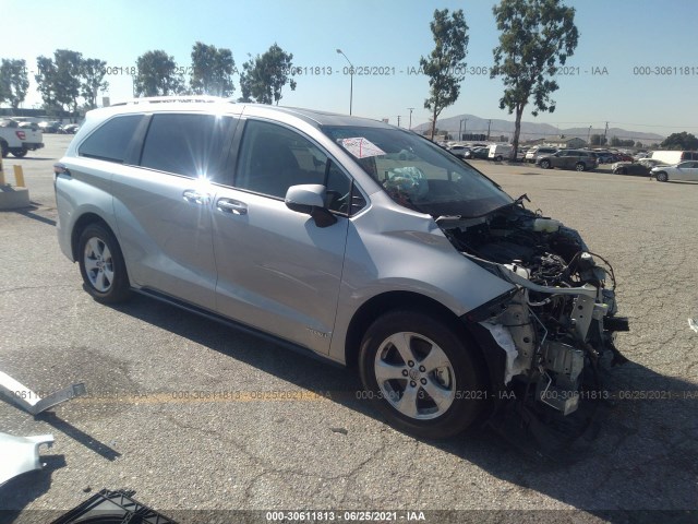 TOYOTA SIENNA 2021 5tderkec8ms027931