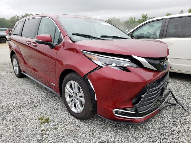 TOYOTA SIENNA 2021 5tdeskfc3ms010747