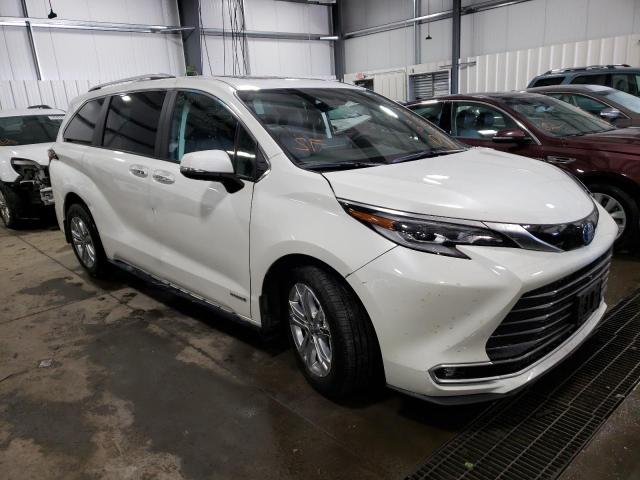 TOYOTA SIENNA LIM 2021 5tdeskfc9ms008243