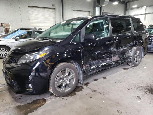 TOYOTA SIENNA SE 2020 5tdez3dc1ls237213