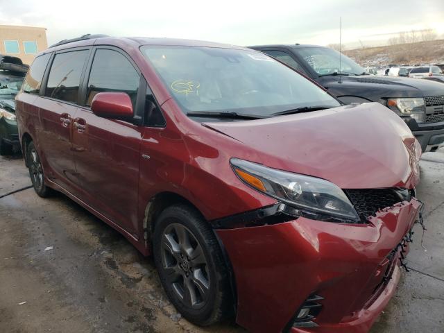 TOYOTA SIENNA SE 2020 5tdez3dc4ls250442