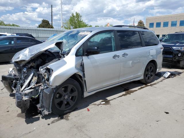 TOYOTA SIENNA SE 2020 5tdez3dc7ls240164