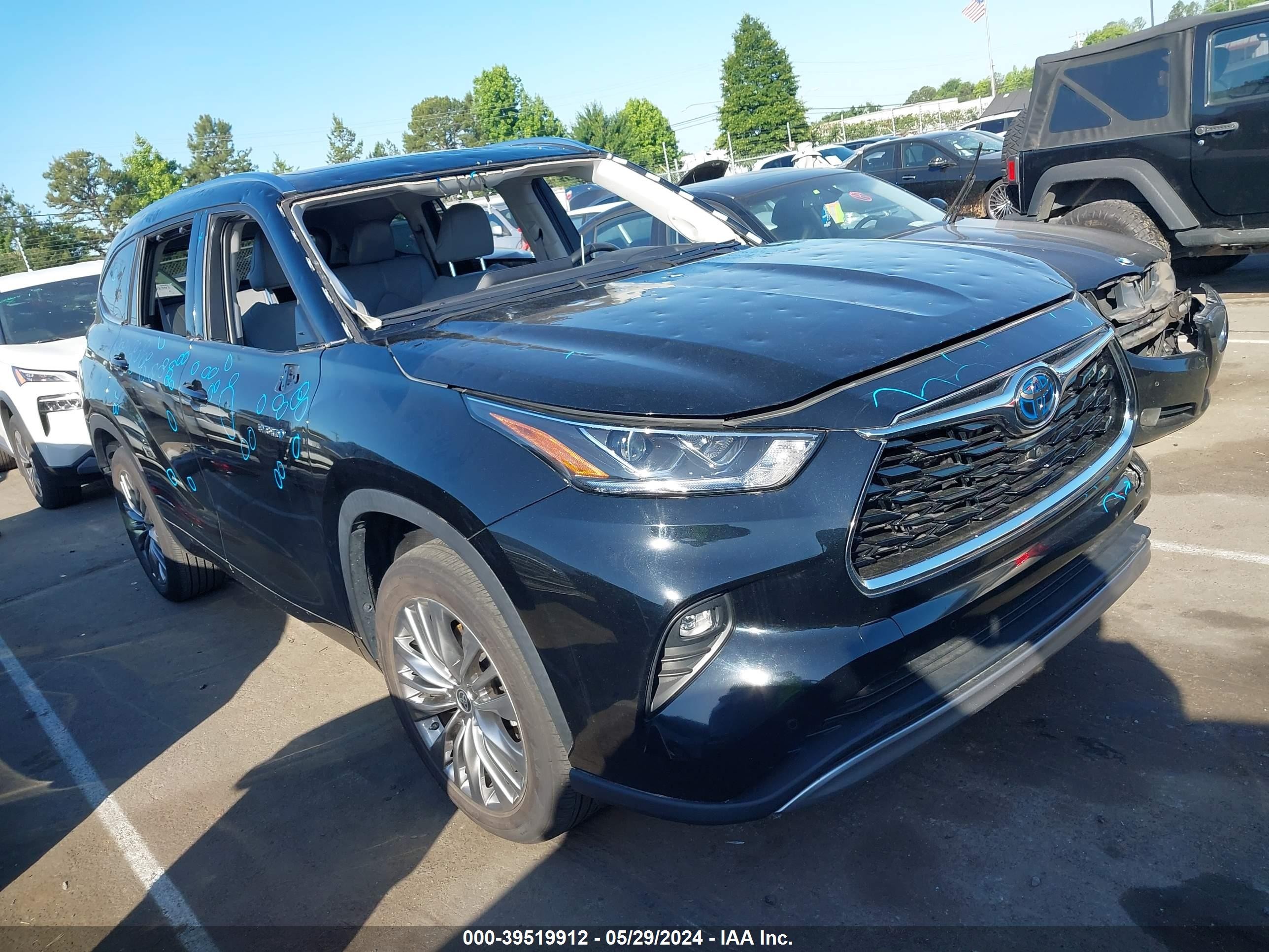 TOYOTA HIGHLANDER 2021 5tdfarah8ms007989