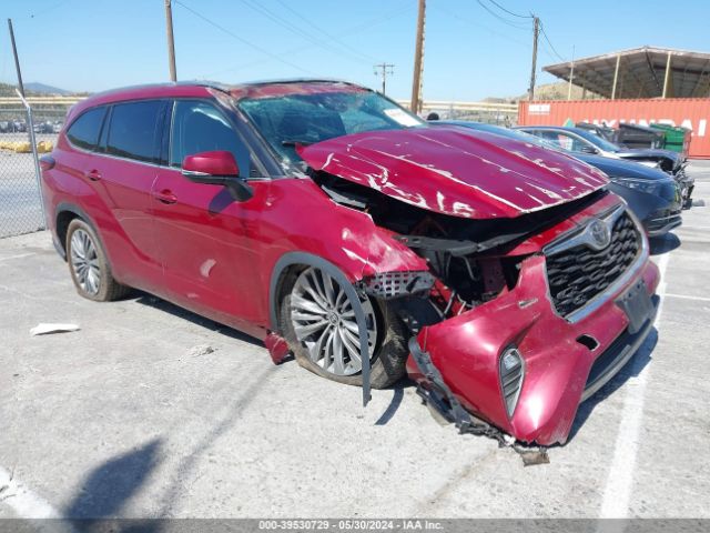 TOYOTA HIGHLANDER 2022 5tdfzrah1ns119768