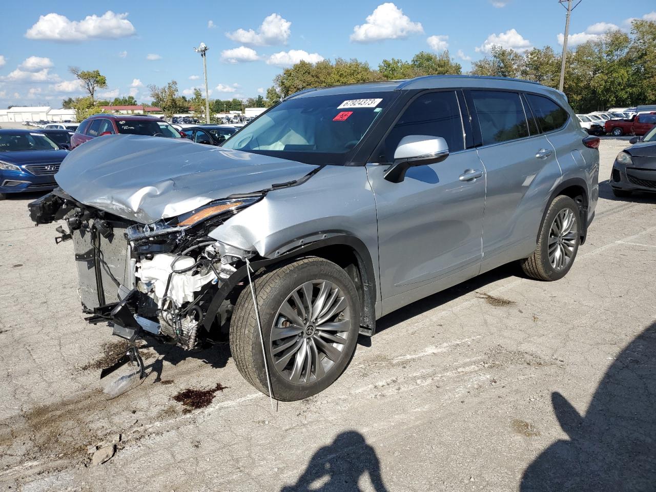 TOYOTA HIGHLANDER 2021 5tdfzrbh3ms120708