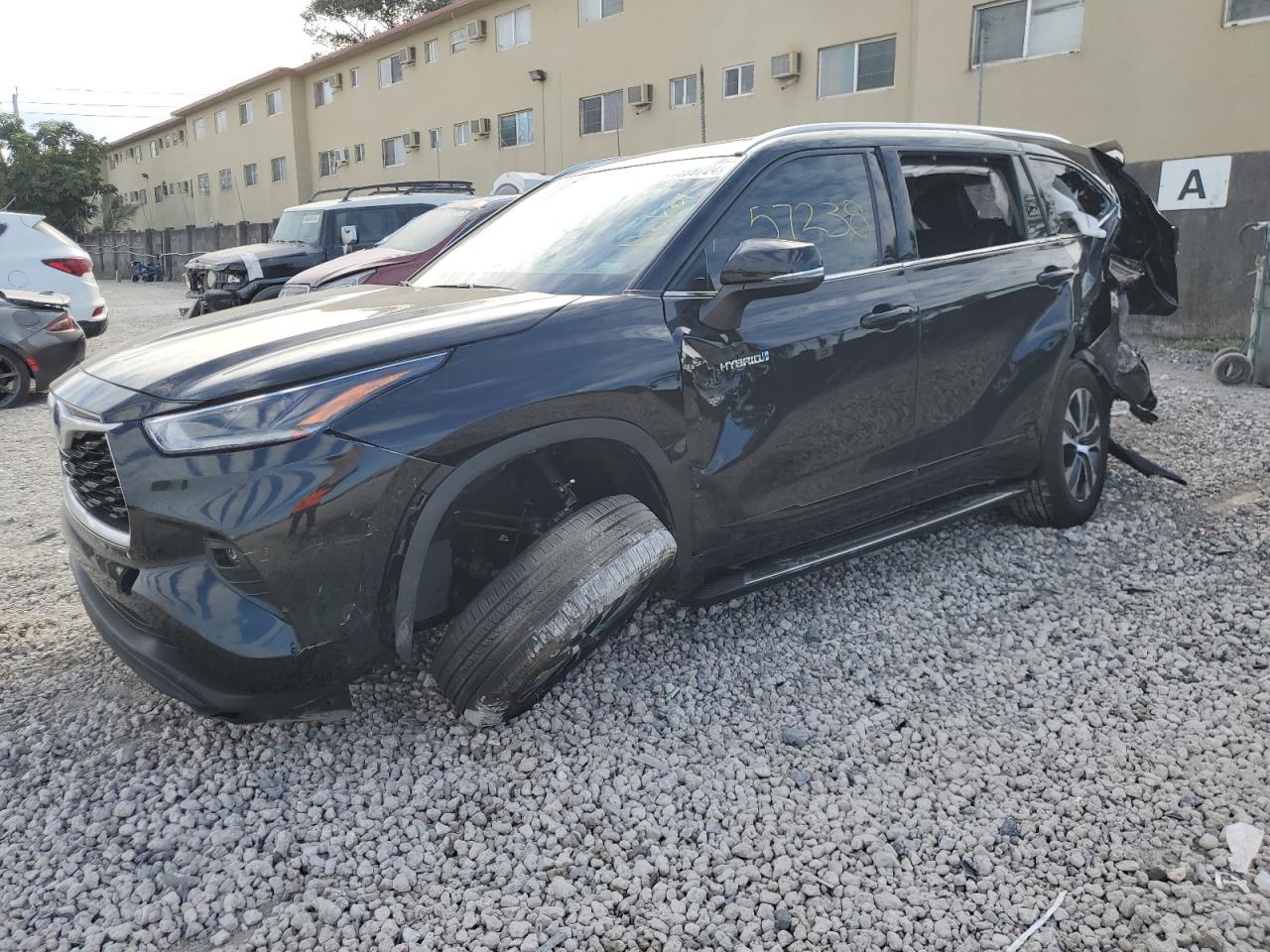 TOYOTA HIGHLANDER 2021 5tdgarah5ms509413