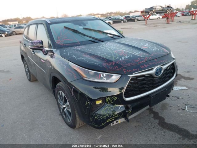 TOYOTA HIGHLANDER 2021 5tdgarah6ms012208