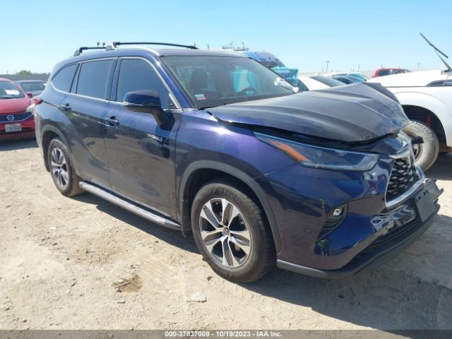 TOYOTA HIGHLANDER 2021 5tdgarah7ms507663