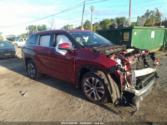 TOYOTA HIGHLANDER 2021 5tdgbrch1ms515851