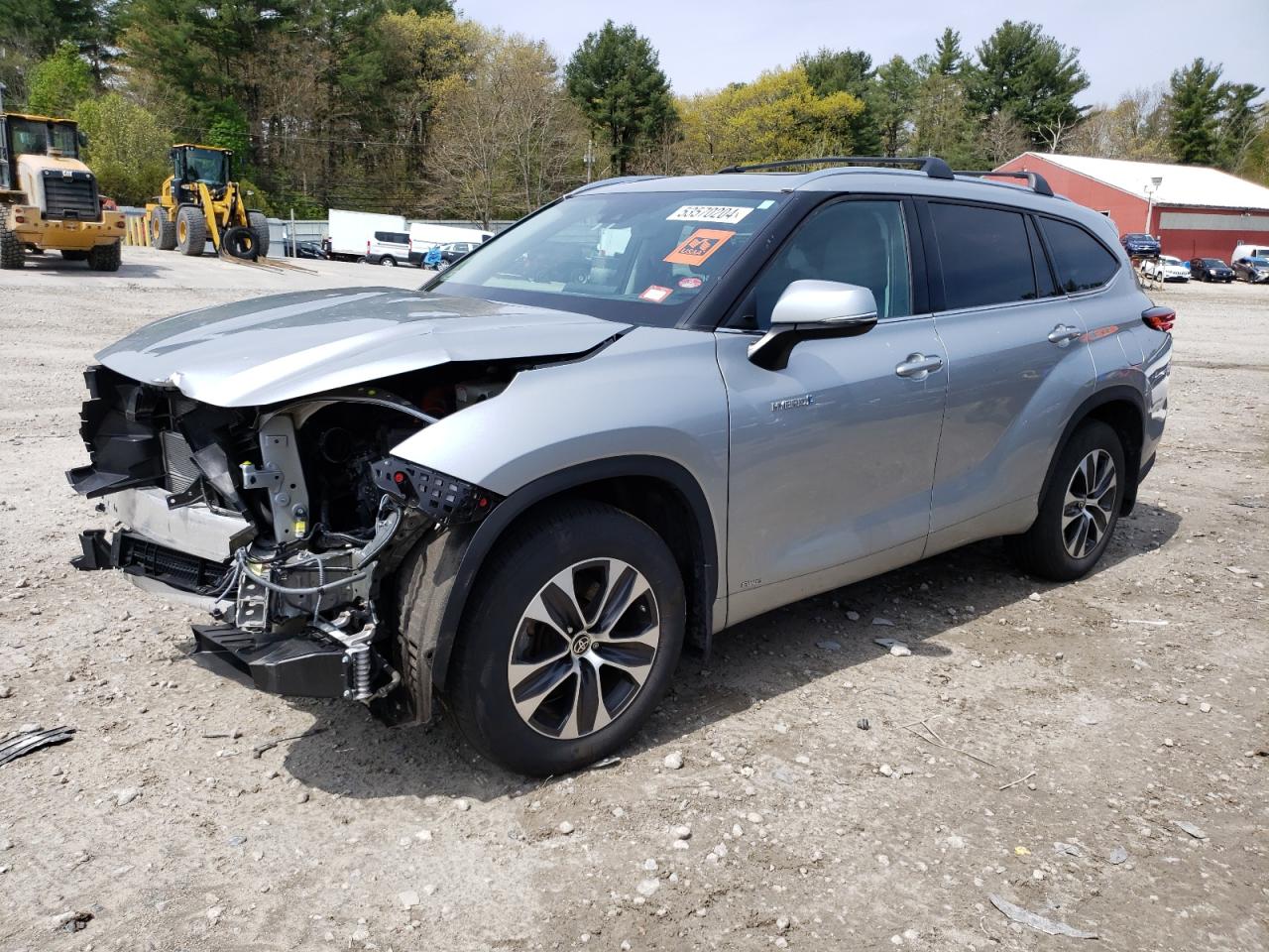 TOYOTA HIGHLANDER 2021 5tdgbrch5ms053357