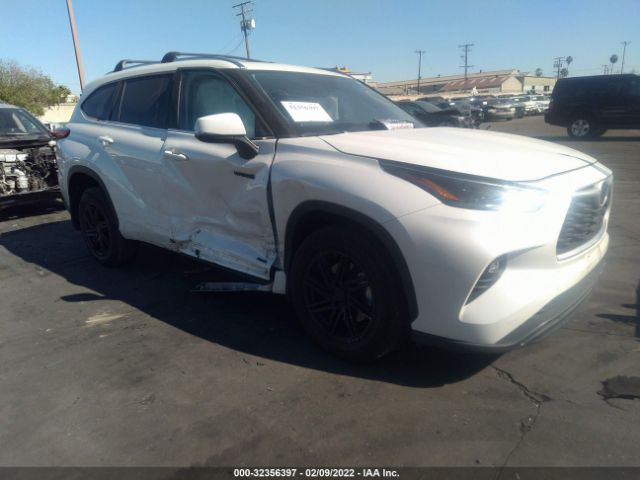 TOYOTA HIGHLANDER 2021 5tdgbrch5ms517859