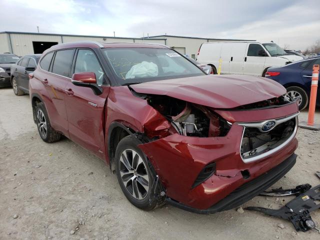 TOYOTA HIGHLANDER 2021 5tdgbrch7ms536266