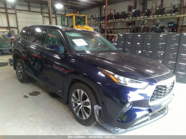 TOYOTA HIGHLANDER 2020 5tdgbrch8ls511987