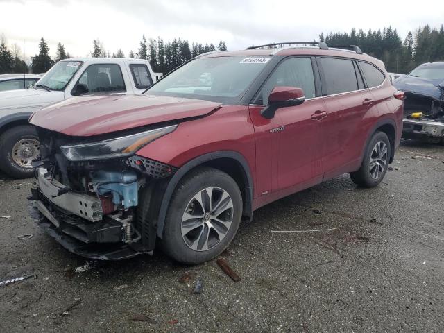 TOYOTA HIGHLANDER 2021 5tdgbrch8ms531514