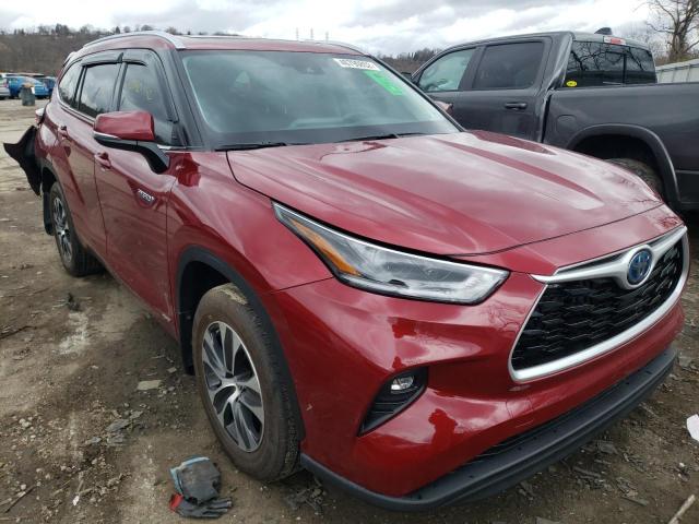 TOYOTA HIGHLANDER 2021 5tdgbrch9ms528105